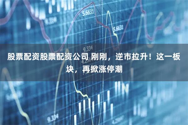 股票配资股票配资公司 刚刚，逆市拉升！这一板块，再掀涨停潮